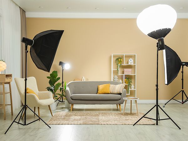 Illuminazione professionale fotografia case vacanza - Tecniche illuminazione per foto case vacanza Roma