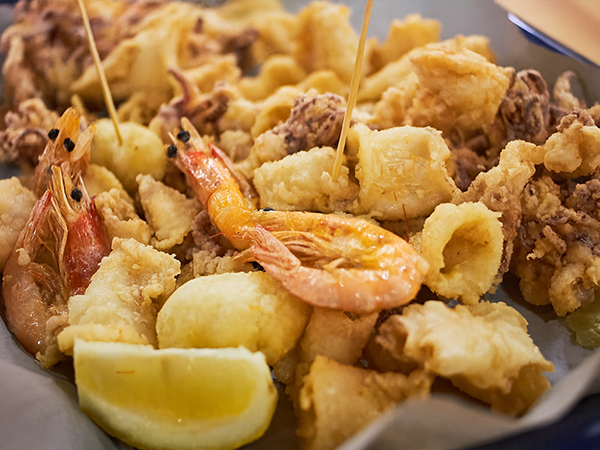 migliore frittura di pesce a ostia