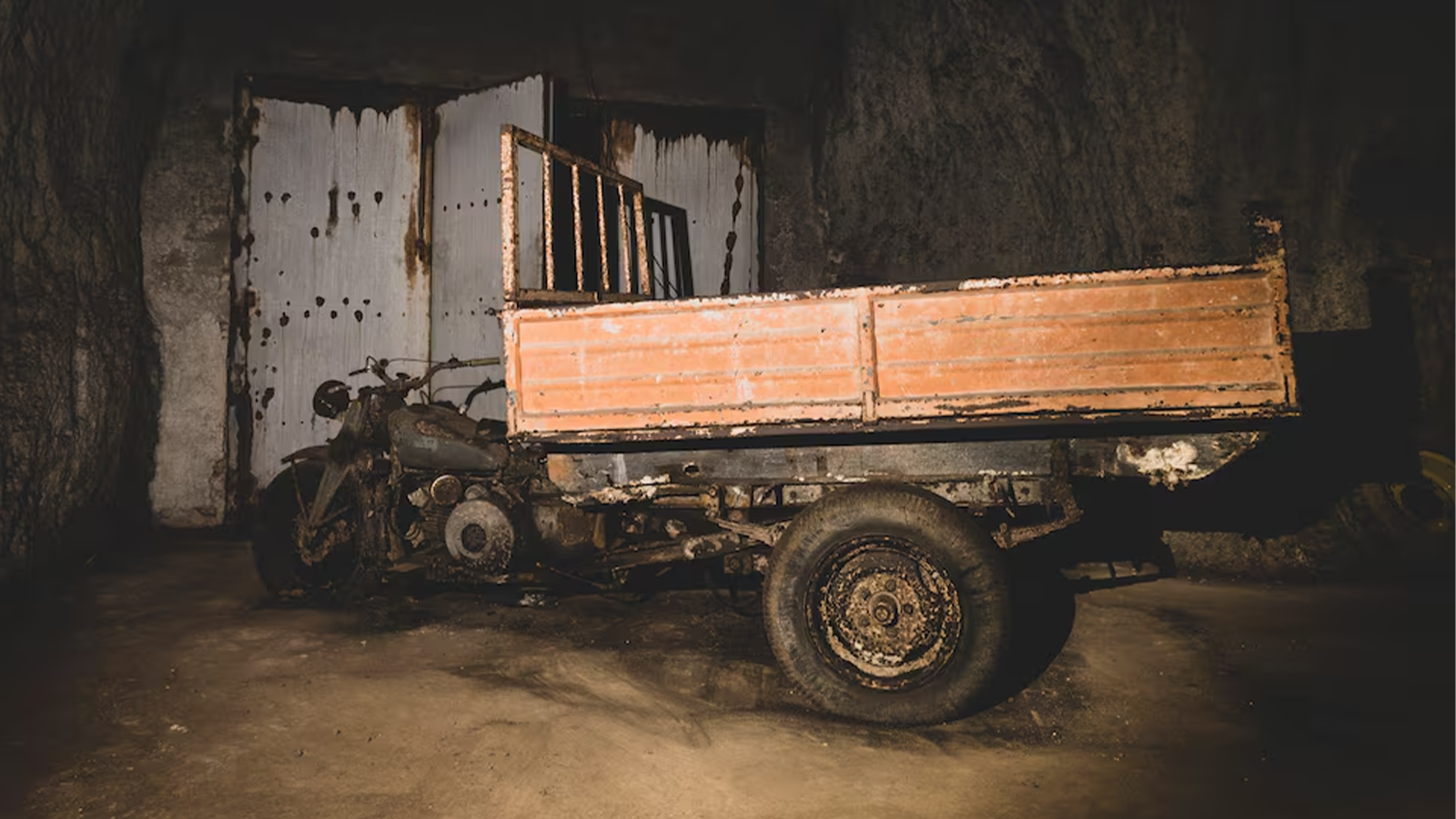 Reperti storici e oggetti lasciati nei rifugi sotterranei durante la seconda guerra mondiale