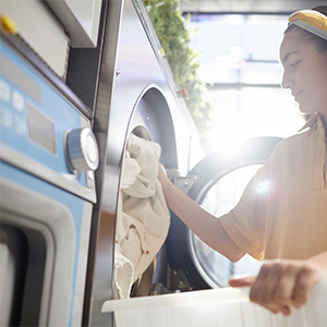 Servizio lavanderia organizzato dal concierge MiTuCasa